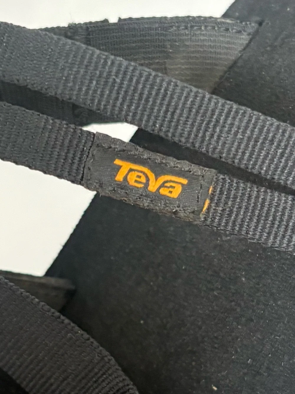 TEVA VOYA SLIDE BLACK STRAPPY COMFORT SHOES MEN'S FLIP FLOPS SIZE US 11